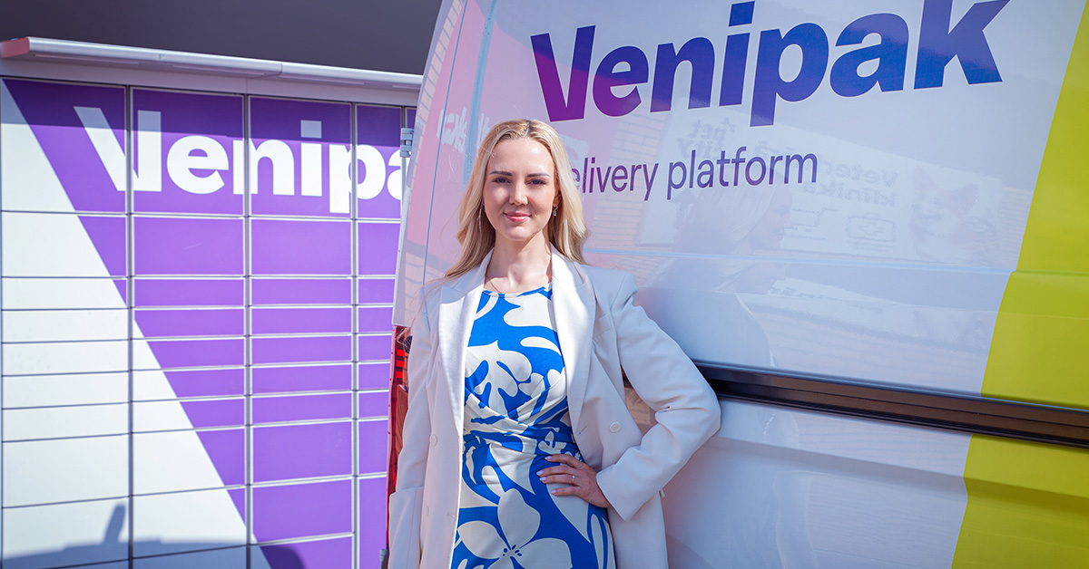 Sanita Bērziņa, “Venipak Latvija” Country Manager
